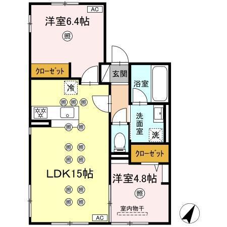 ノエル（102） 間取り図画像