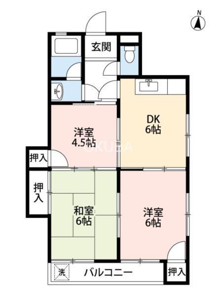 千馬ビル（0401） 間取り図画像