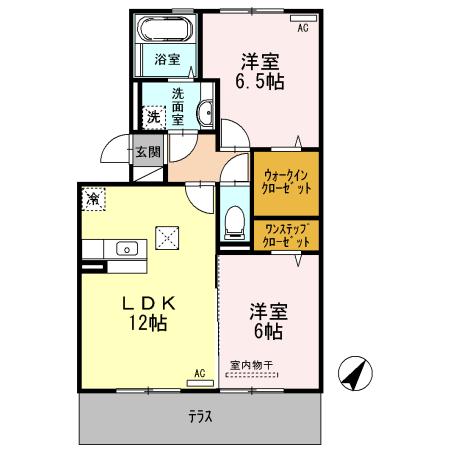 プルミエール　B棟（103） 間取り図画像