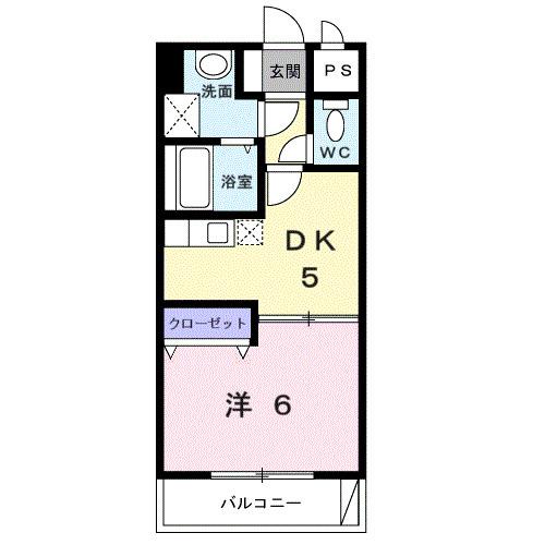 プレジデンシャル白山（402） 間取り図画像