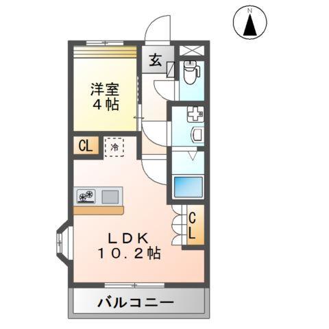 ローズガーデン 間取り図画像