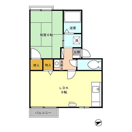 プレジールＴＹ（105） 間取り図画像