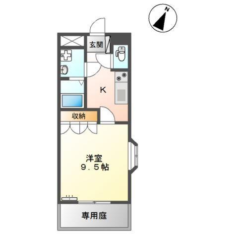 エスティール 間取り図画像