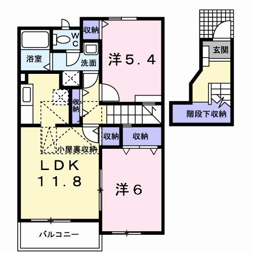 エミナール（202） 間取り図画像