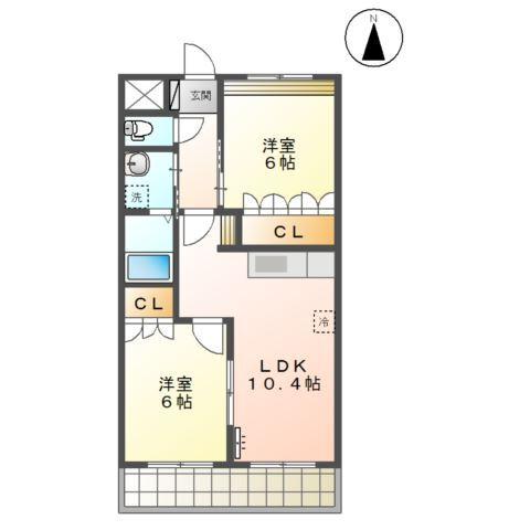 サンコート南 間取り図画像