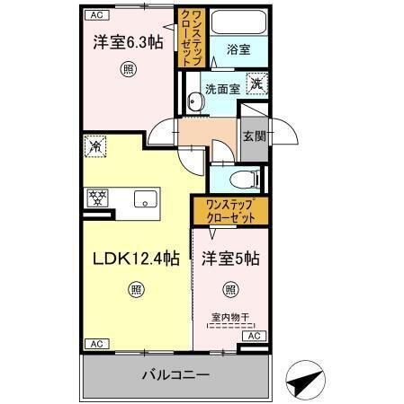 ペルへ尾ノ上（203） 間取り図画像