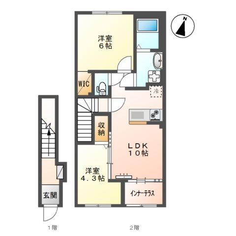 ルミナスカーサ 長嶺東 間取り図画像