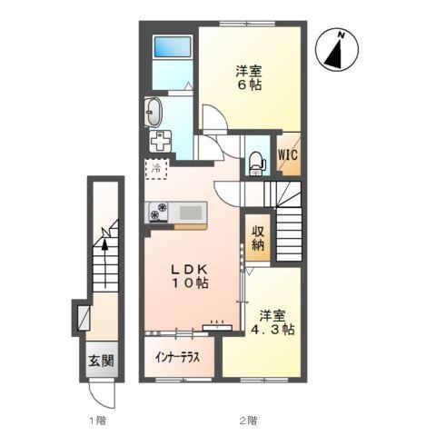 ルミナスカーサ 長嶺東 間取り図画像