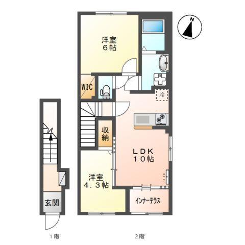 ルミナスカーサ 長嶺東 間取り図画像