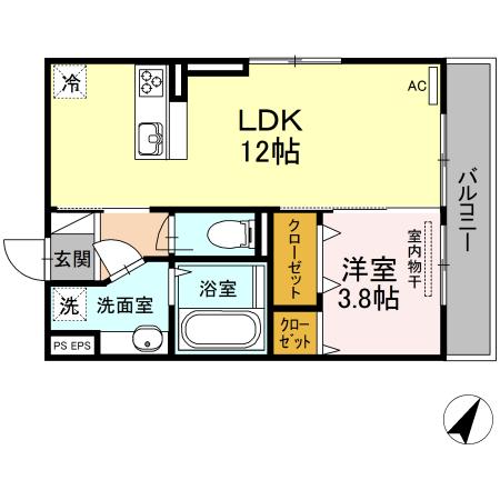 フローレンス（301） 間取り図画像