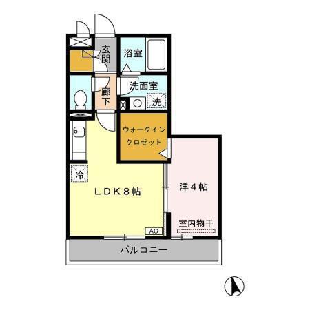 コートクロッカス（102） 間取り図画像