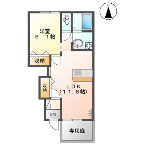 ナースリーイースト 間取り図画像