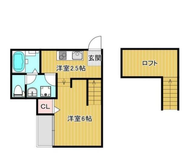 セジュール琴平（105） 間取り図画像