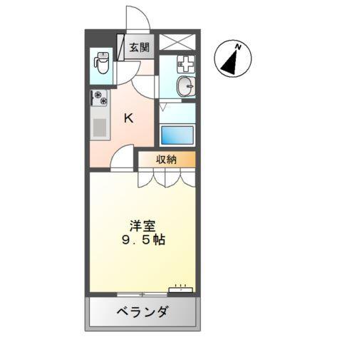 エスティール 間取り図画像