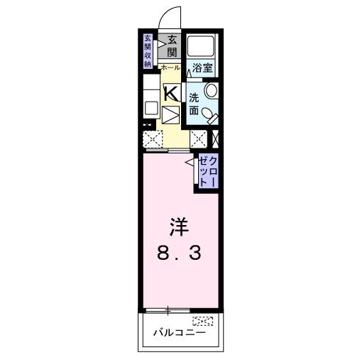 サンリットⅢ（106） 間取り図画像