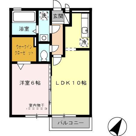 ハルトリーゲル（202） 間取り図画像