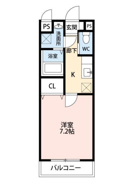 カルフールＢ．Ｃ白山（302） 間取り図画像