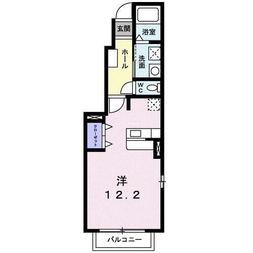 パインヒルズＡ（101） 間取り図画像