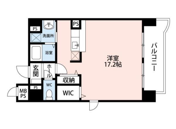 ラ・ペジーブル新町（702） 間取り図画像