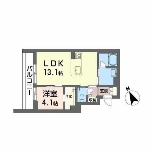 さくらガーデン出水（204） 間取り図画像