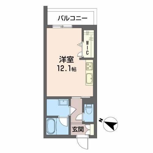 シャーメゾン　リバーサイド（203） 間取り図画像