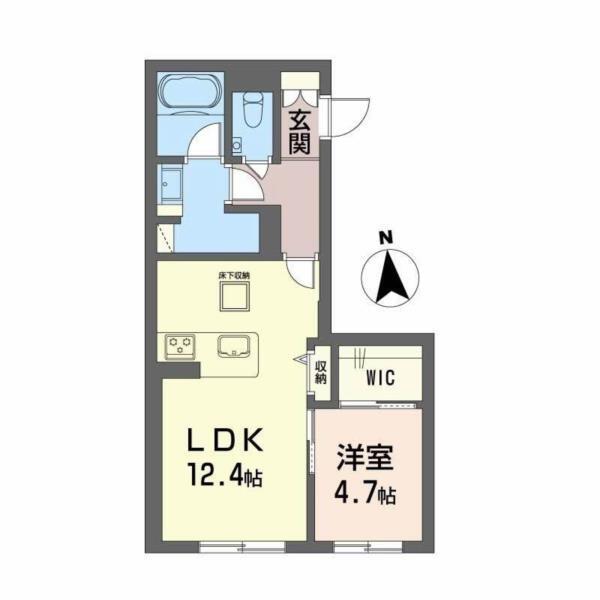 シャーメゾン　上水前寺（103） 間取り図画像