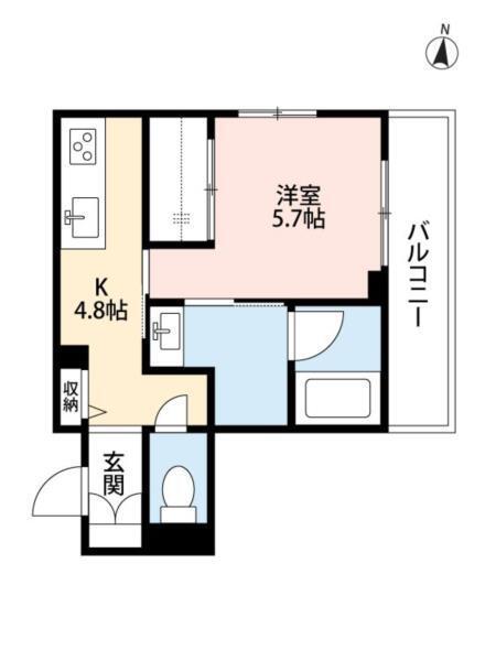Ｍａｉｓｏｎ　ｄｅ　Ａｓｈｌｅｙ（401） 間取り図画像