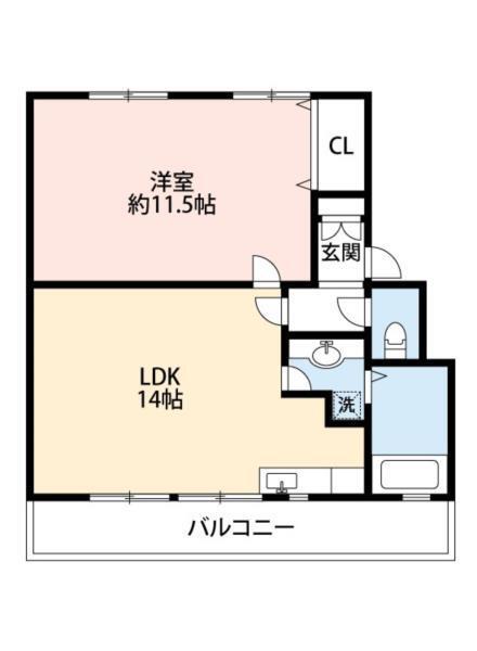 ライフヴィレッジ田迎III（0304） 間取り図画像