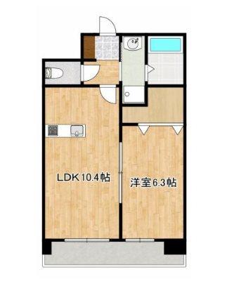 クロノス41新町IV（801） 間取り図画像