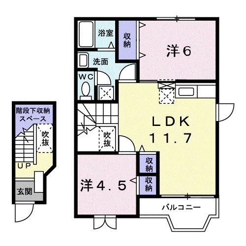 ノーブルＫⅠ（202） 間取り図画像