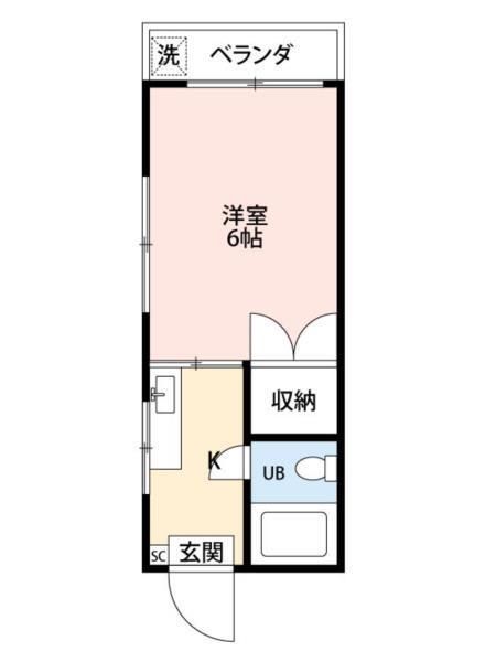 井野ハイツ（0101） 間取り図画像