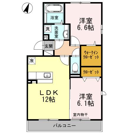 グリーン　アベニュー（301） 間取り図画像