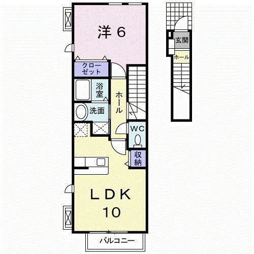 クラール（207） 間取り図画像