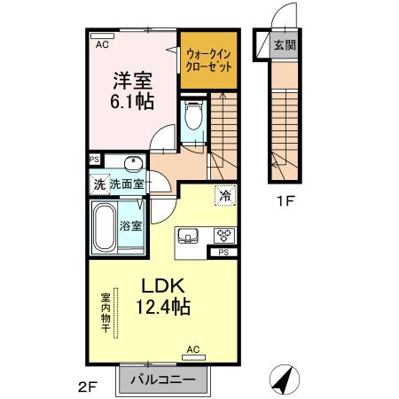 アルブル・ド・ソア（202） 間取り図画像