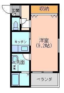 アクティオン薬園町（106） 間取り図画像
