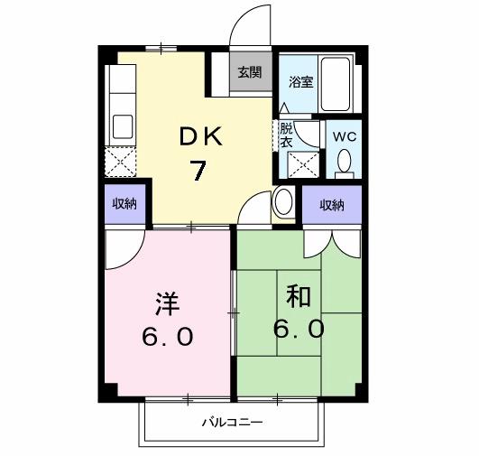 グリーンヒル坂本（207） 間取り図画像