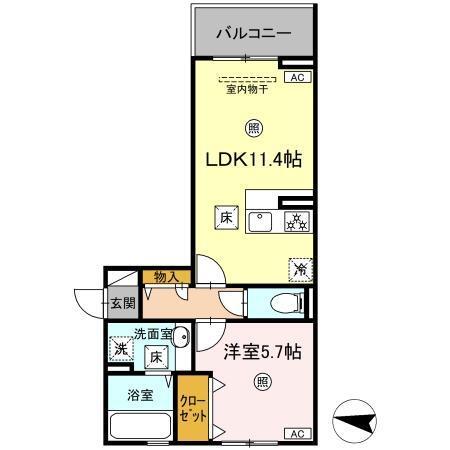 シャルマン12（103） 間取り図画像