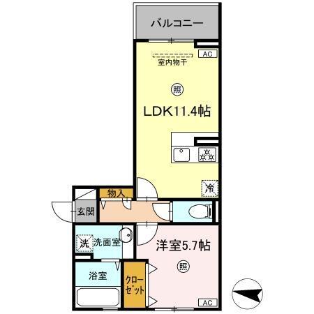 シャルマン12（303） 間取り図画像