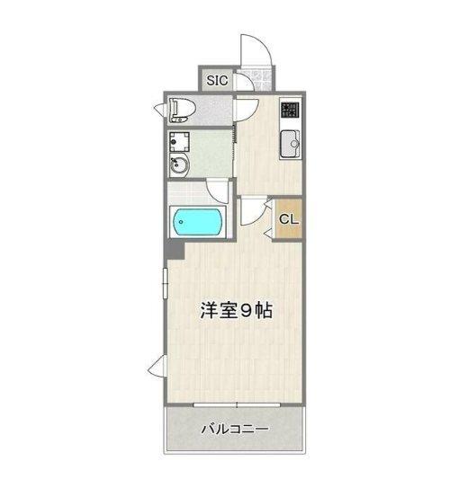 VINCENTE船場（207） 間取り図画像