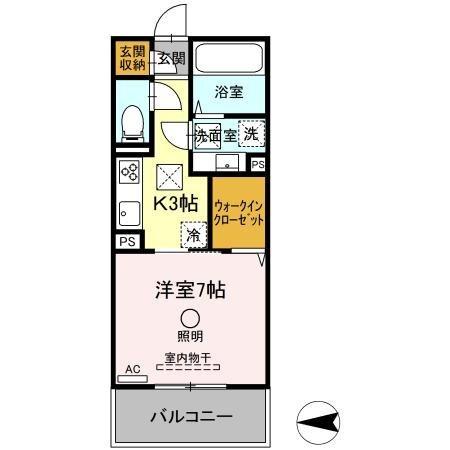 D-room本山（107） 間取り図画像