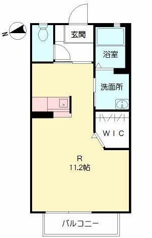 ファボーリ水前寺（201） 間取り図画像