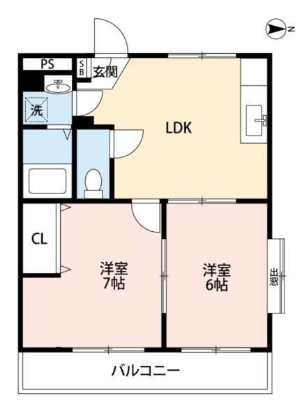 Lamour Aso（0106） 間取り図画像