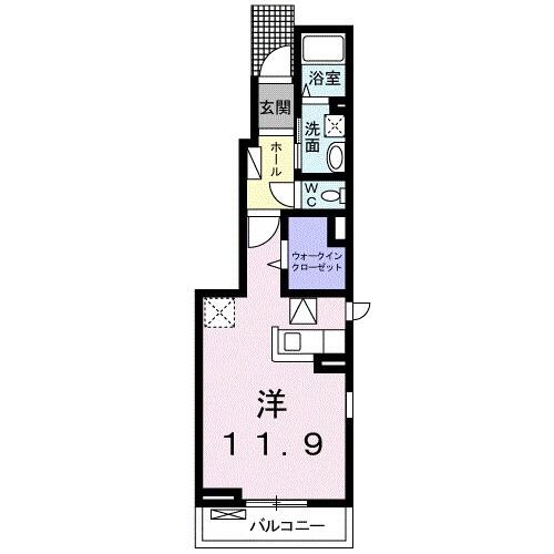 Ｒａｆｆｉｎｅ（101） 間取り図画像