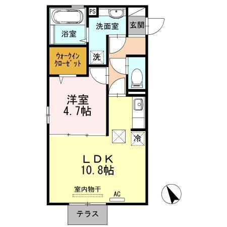 コルトン（105） 間取り図画像