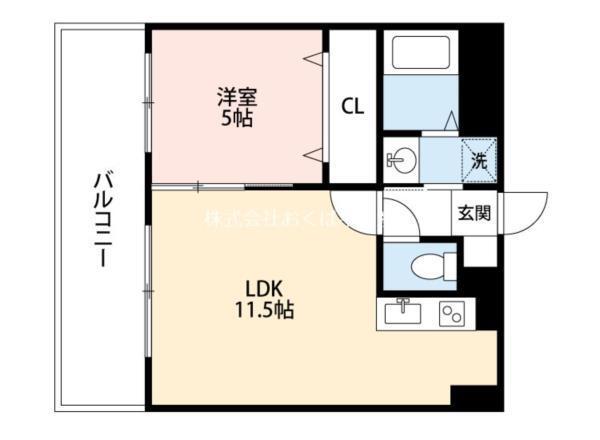 S-FORT熊本呉服町（1004） 間取り図画像