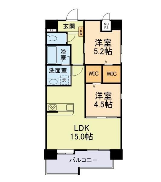Mth　GRANDE新大江（701） 間取り図画像