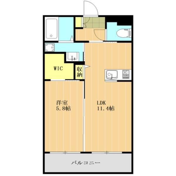 Miraiz　1（102） 間取り図画像