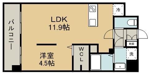ISM水前寺（505） 間取り図画像