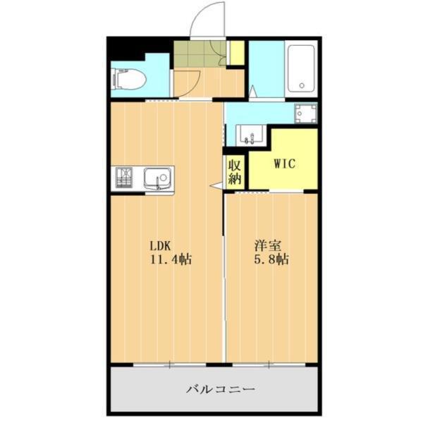 Miraiz　1（201） 間取り図画像