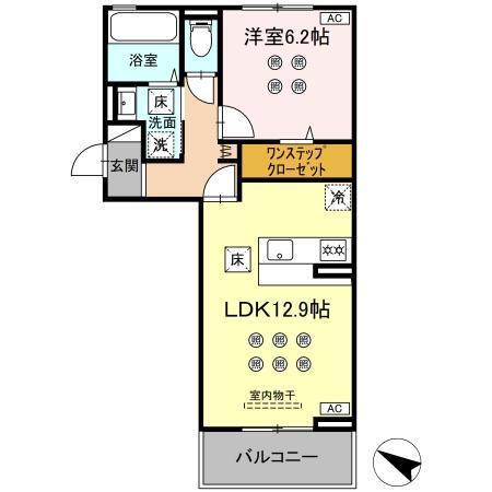 恵彩館（101） 間取り図画像